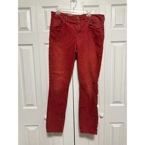 Pilcro and the Letterpress corduroy pants Script Sz 33 TALL Anthropologie
